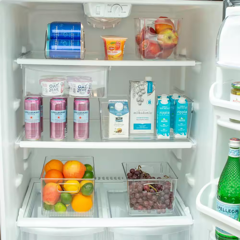 Square Open Front Organizer in Clear