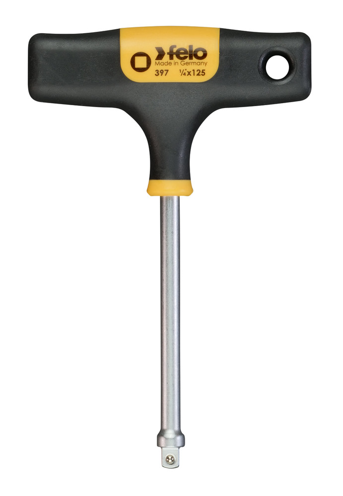 Felo 1/4" Drive T-Handle Socket Adapter Nut Driver Spinner Handle 62899