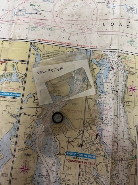 Volvo Penta #955974 O-Ring.