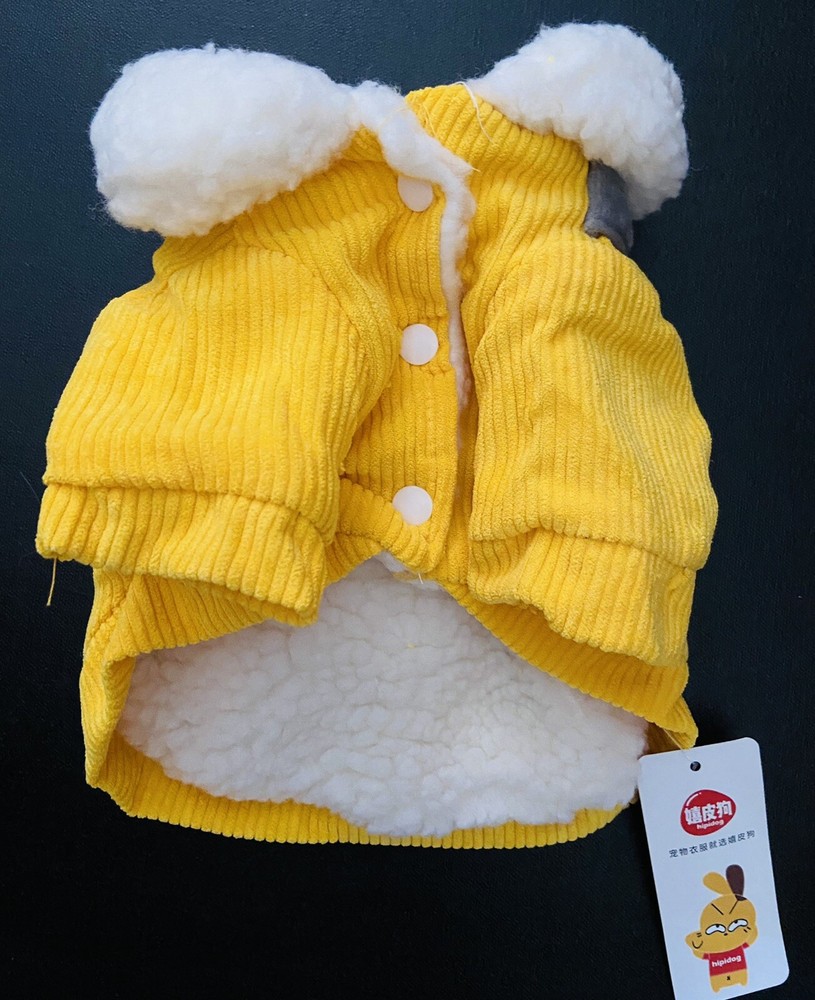 NWT Fleece Lined Jacket for Dogs Size Small