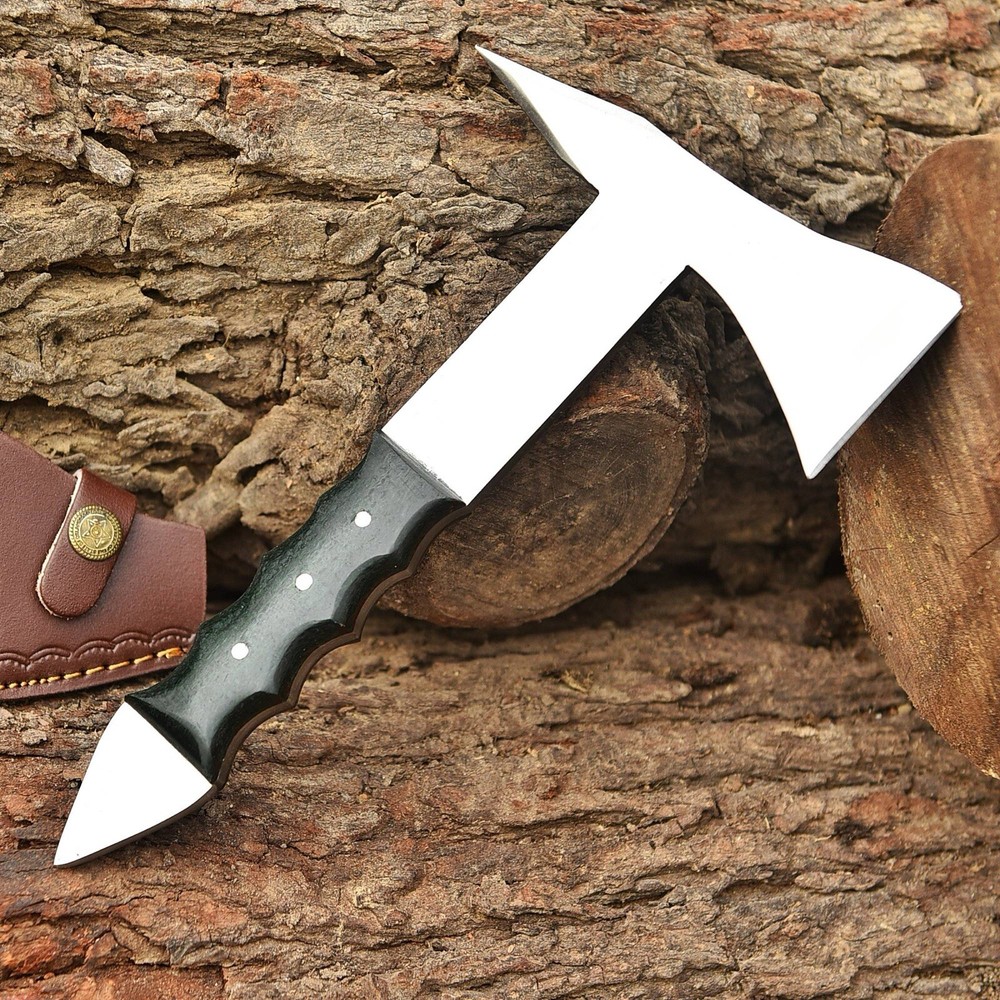 Tomahawk Throwing Spike Hatchet Axe Fixed Blade Survival Camping Full Tang