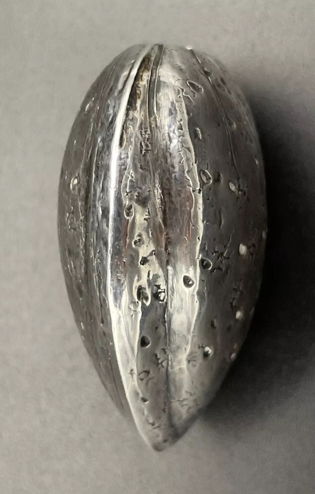 Unusual Buccellati Sterling Silver Almond / Nut Figural Piece
