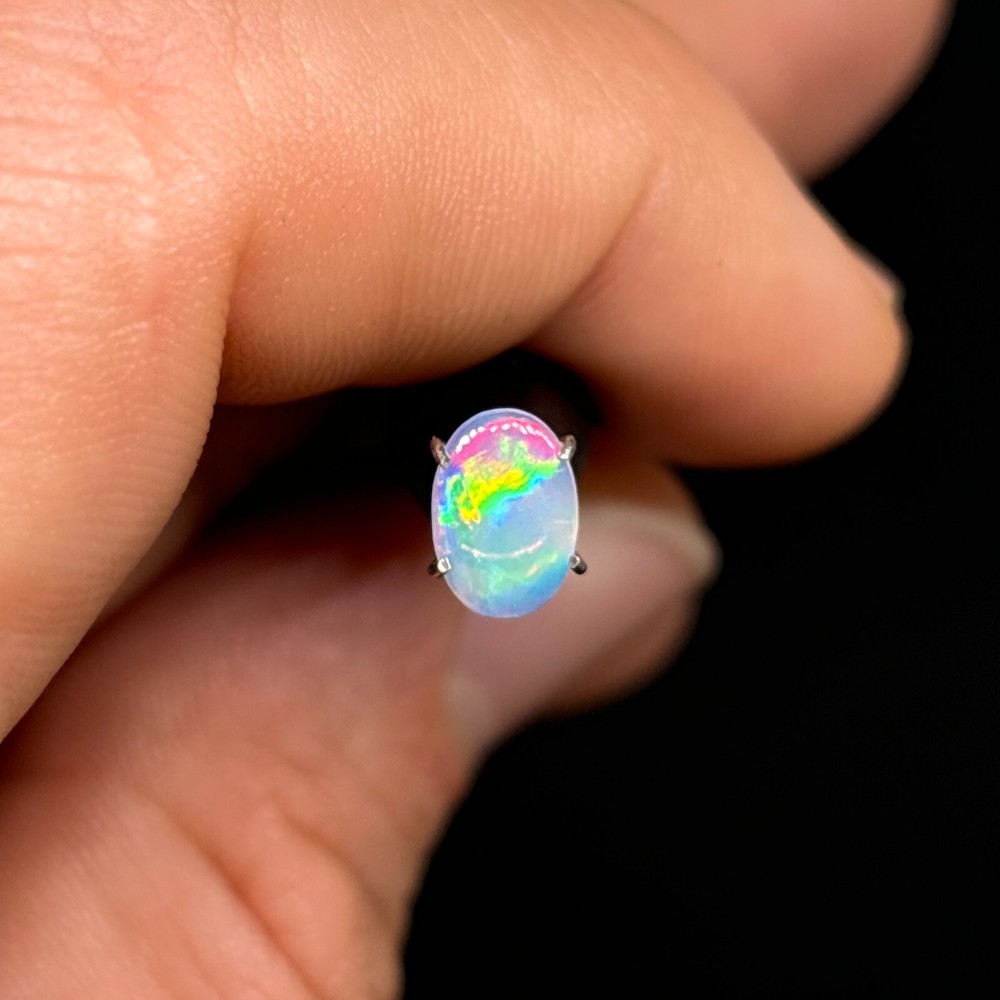 Polished Brazilian Color Wave Opal