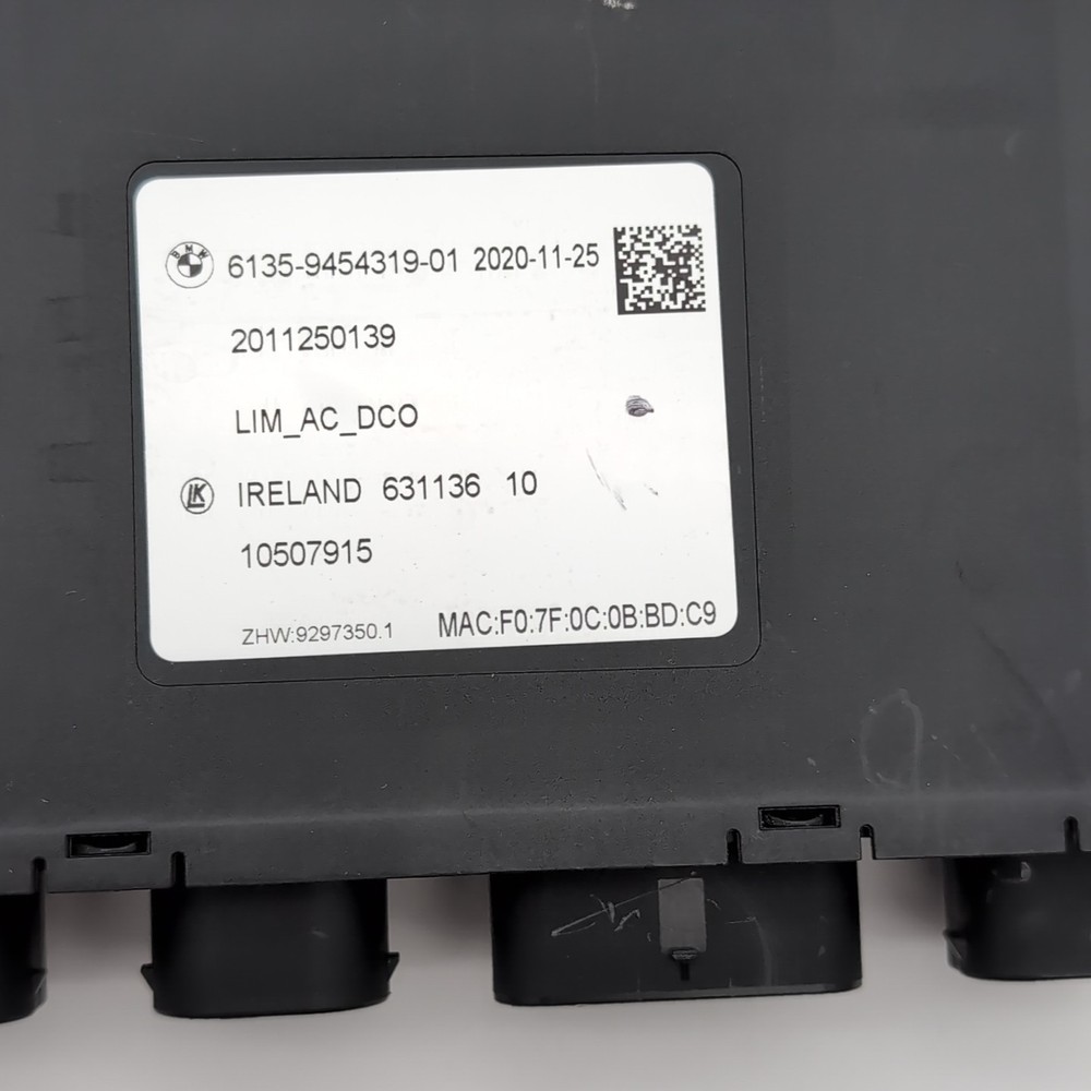 2014 - 2022 BMW I01 I3 Charging Unit Interface Lim Module OEM 9454319