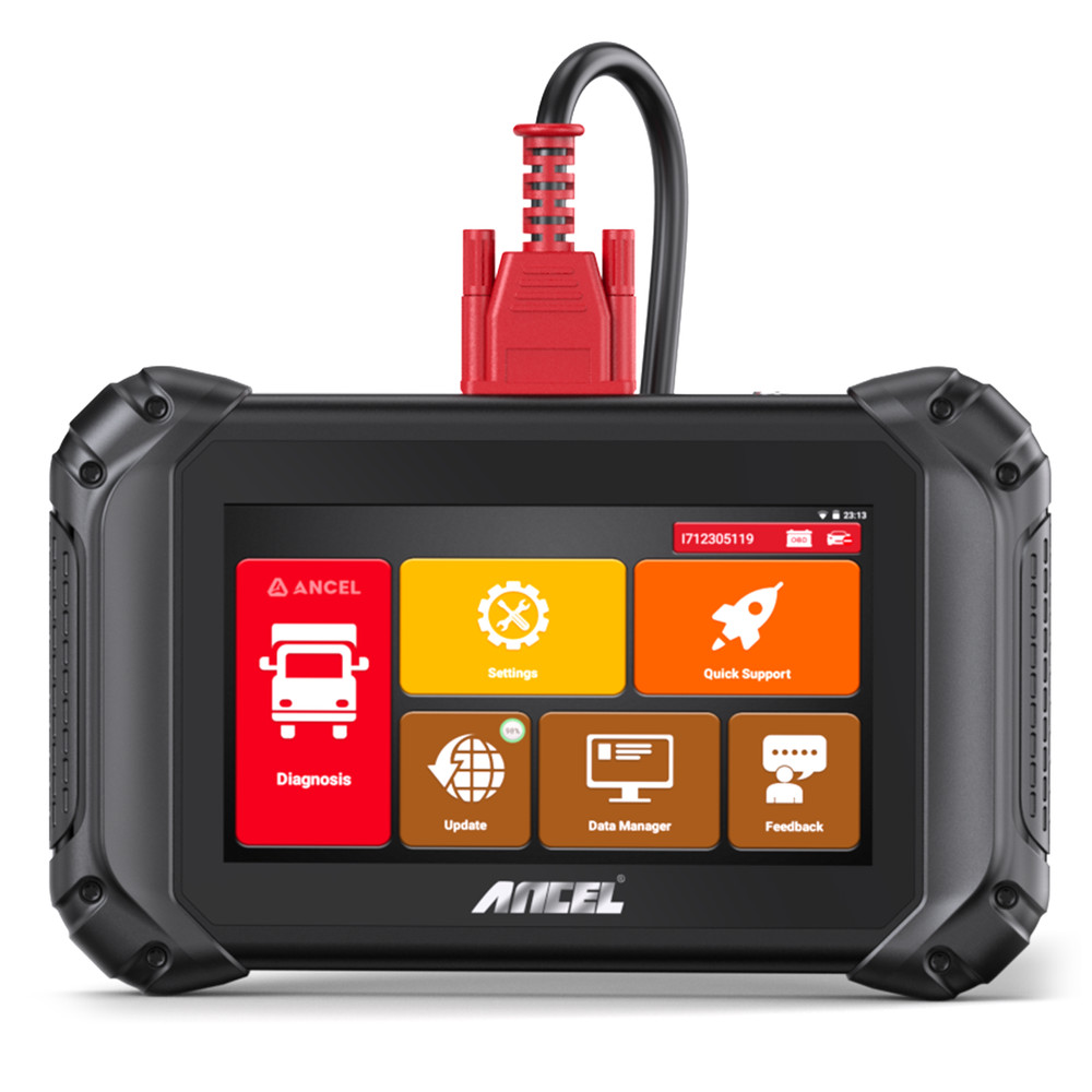ANCEL V5 HD Heavy Duty Truck Diagnostic Tools Full System ECU Coding Diagnosis
