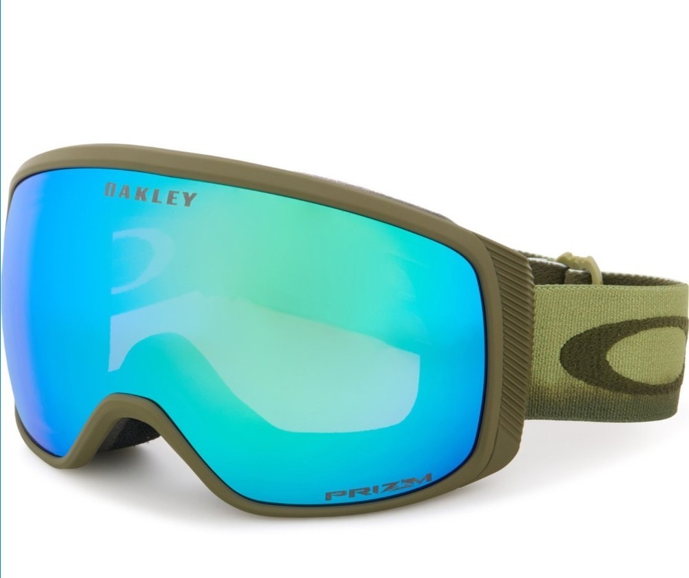 *NEW* Oakley Flight Tracker Medium Fern Dip Prizm Snow Argon Iridium