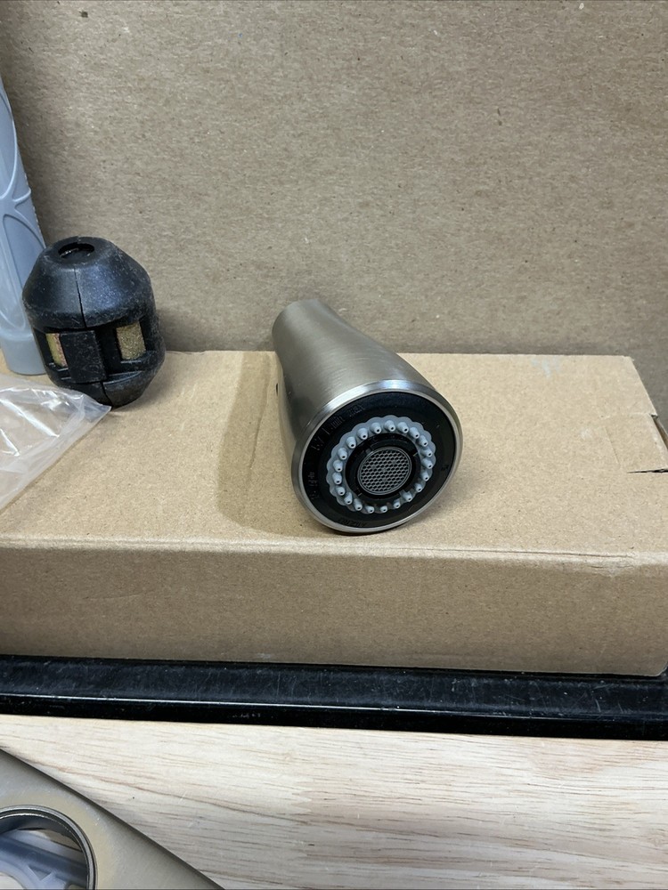 MOEN Kleo Single-Handle Pull-Down Sprayer Kitchen Faucet SR Stainless CA87011SRS