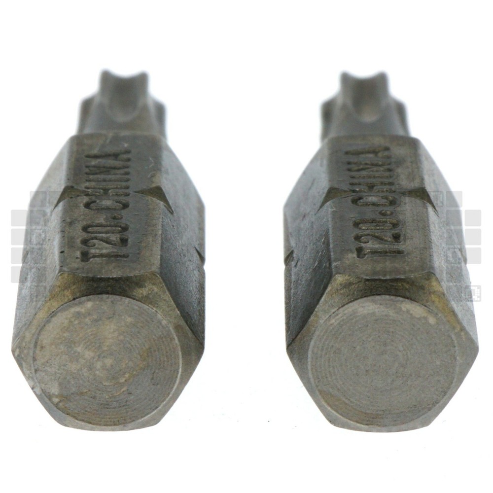Irwin IWAF21TS202 T20 Tamper Proof Security Insert Bit Tips, 1" Length, 2 Pack