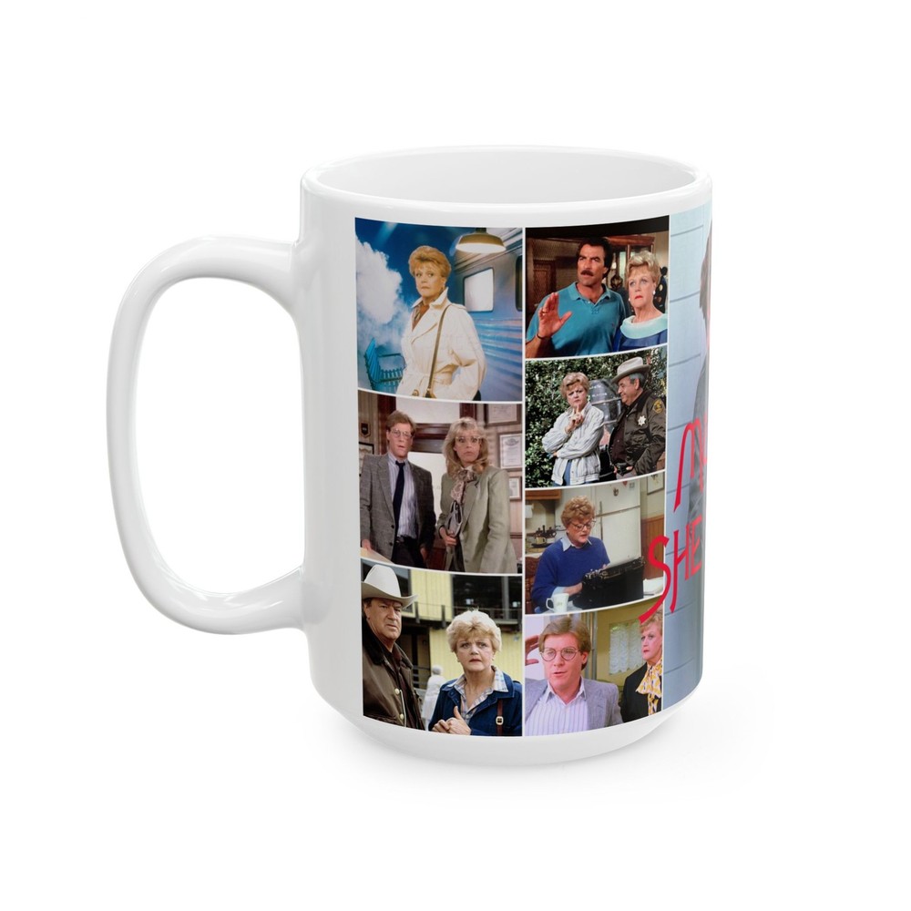 Murder, She Wrote Ceramic Mug 15oz, Classic TV Coffee Cup