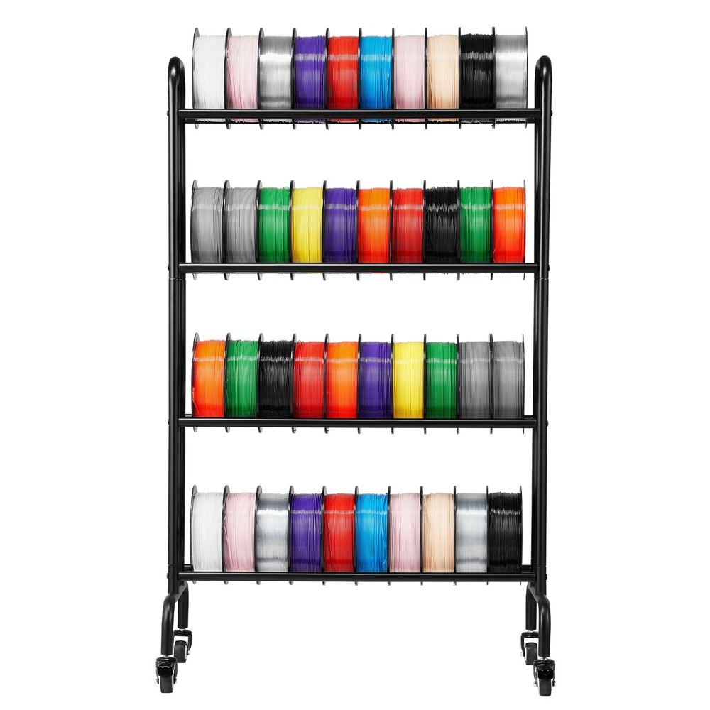 3D Printer Filament Storage Rack 4 Tier Filament Spool Holders Racks