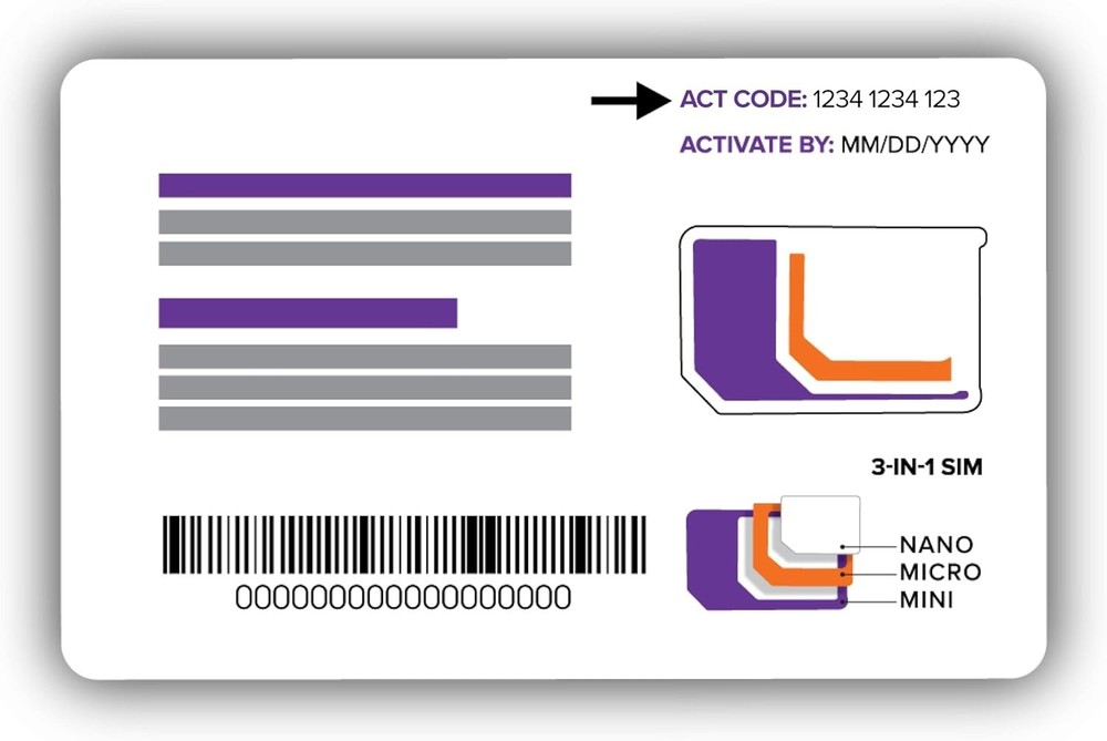 T-Mobile 24/mo. Prepaid Phone Plan - 8GB Data