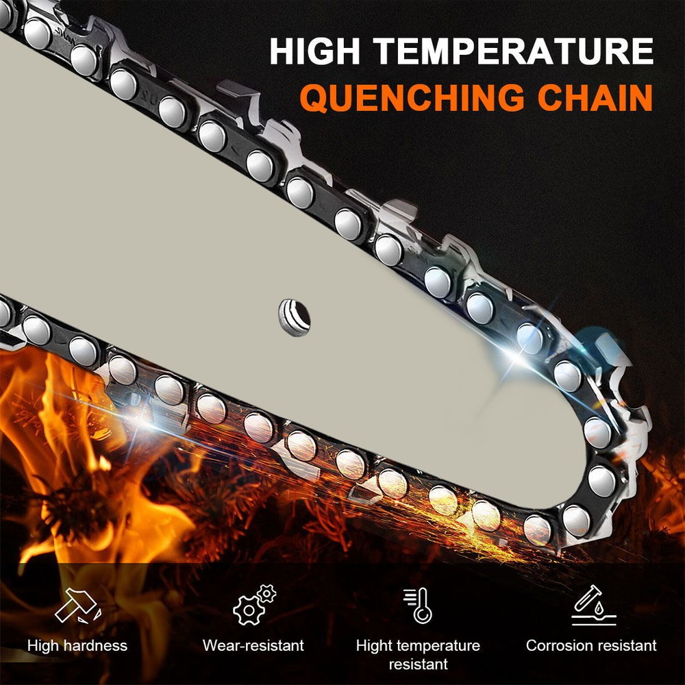 2 Battery Mini Electric Chain Saws Cordless Handheld Portable Small Chainsaw
