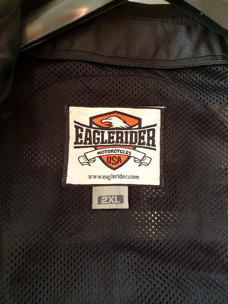 Harley Davidson - Eagle Rider - Textile & Mesh Jacket - Waterproof Liner - XXL