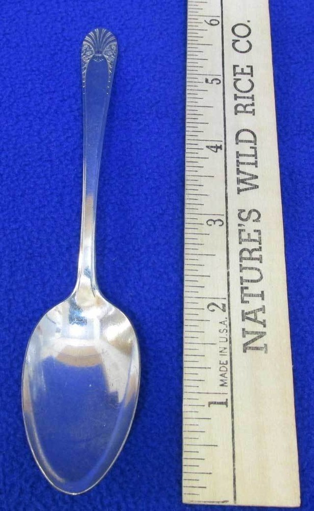 Teaspoon Crown Silver Plate Radiance Pattern Vintage