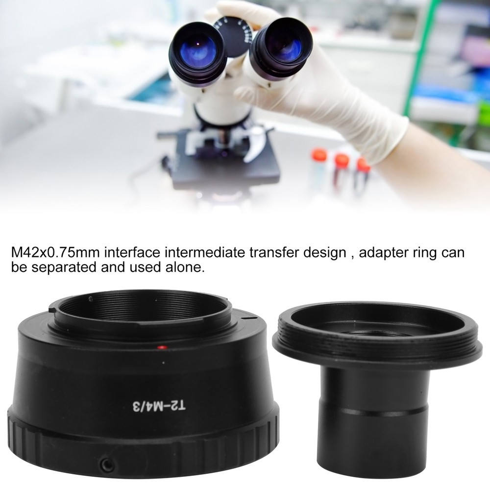 23.2mm Microscope T Adapter For M4/3in Camera Excellent