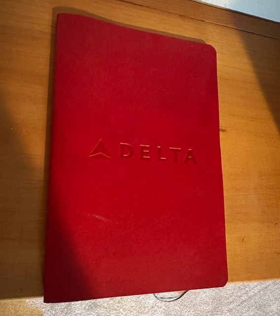New Delta Air Lines 5x7 Notebook