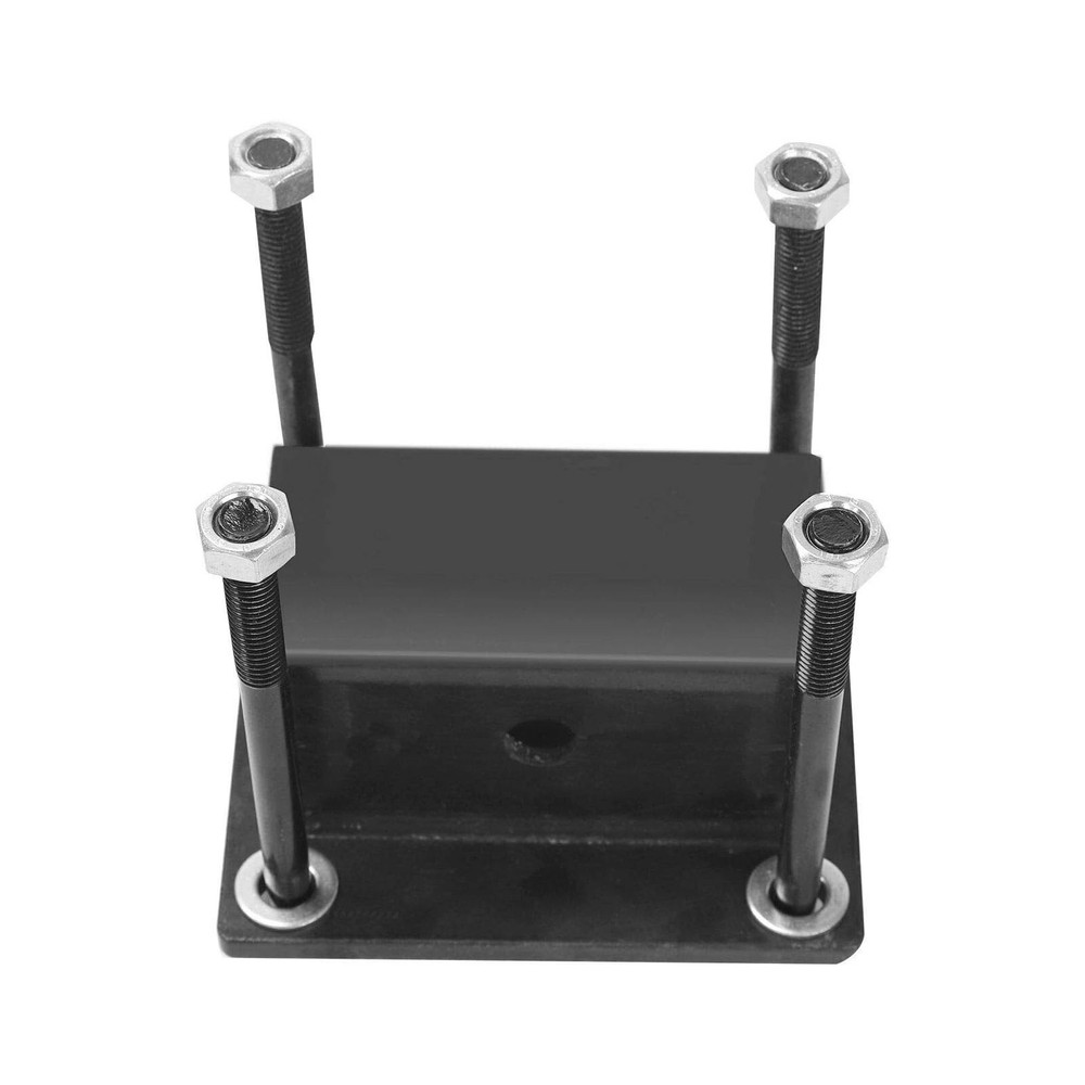 2.25 Inch RV Bumper Hitch Receiver Adapter For 4" x 4" Steel Bumpers