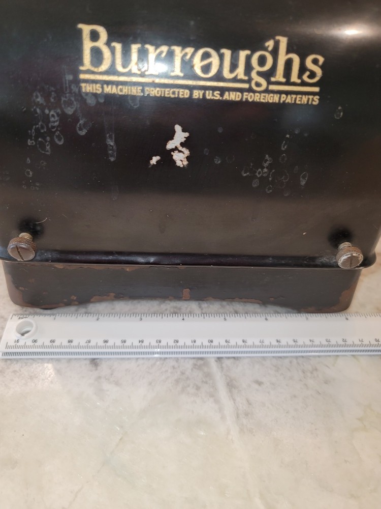 Antique 1920's Working Burroughs Class 3 Adding Machine
