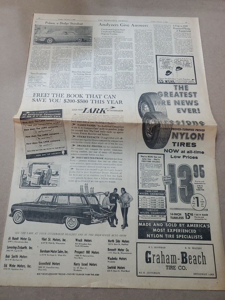 1960 Lark by Studebaker newspaper ad