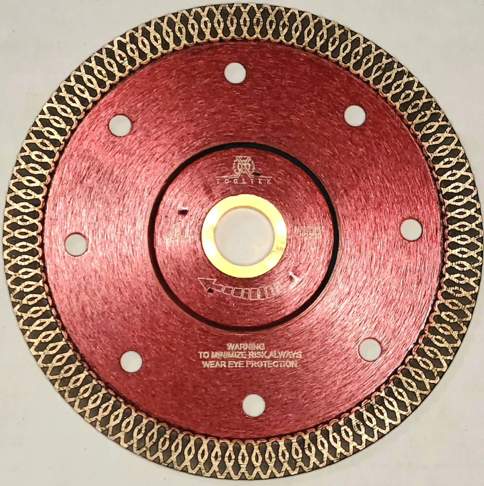 5" (125mm) Turbo Mesh Tile Saw Blade (2 Pack $15 Each)