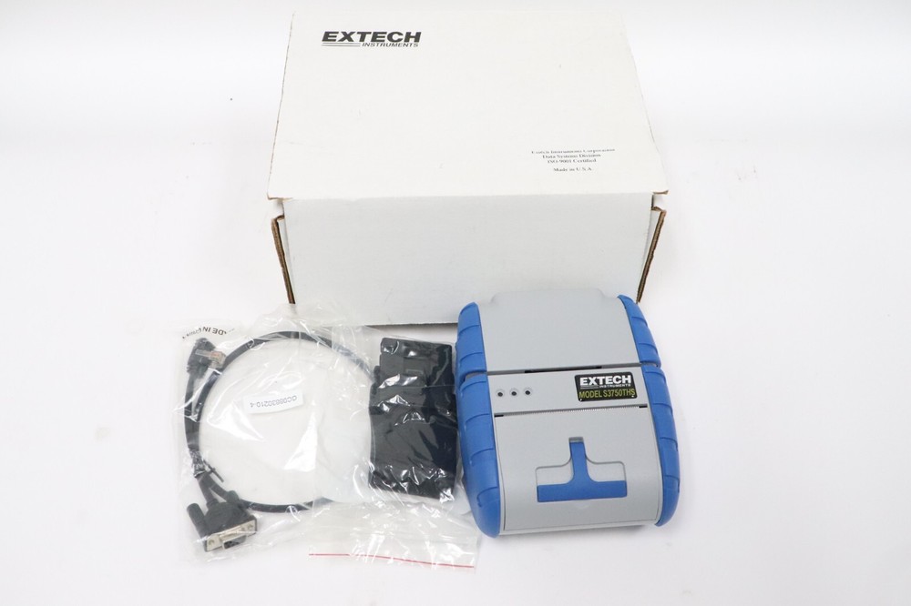 Extech S3750THS Series Portable Printer WITH ACCESSORIES