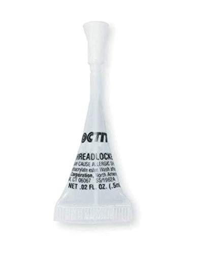 243 Threadlocker, Medium Strength, Primerless, 0.5 ml Capsule
