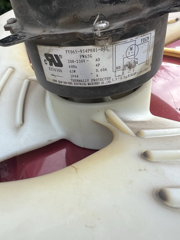 Air Conditioner Motor With Fan