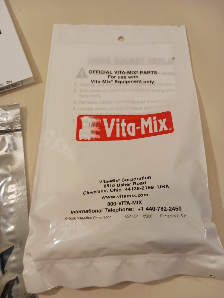 Vita Mix Drive Socket Program Chip PGM176 Set Genuine OEM Part 2006 XGN004