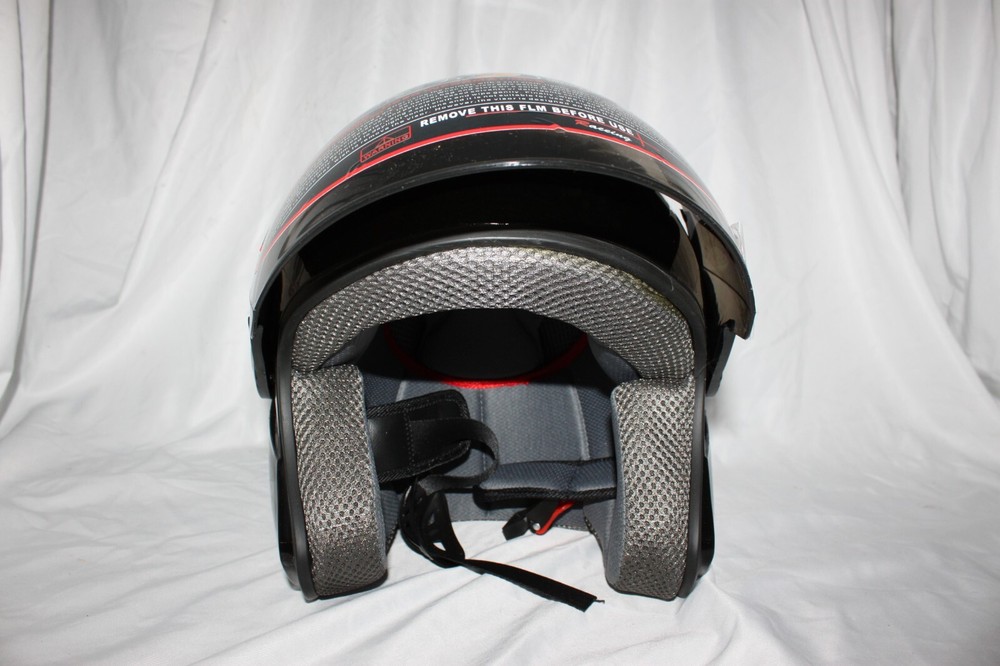 Training Riot Helmet With Face Shield Tactical Black OSFM Sz Medium Protective