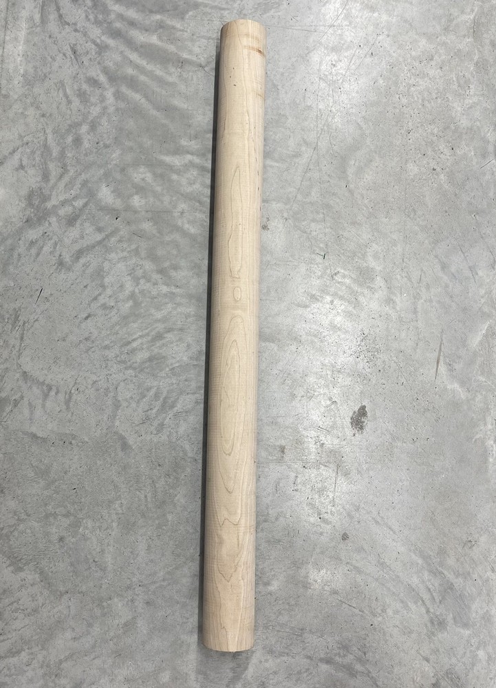 Solid Maple Turning Billet. 96oz. 37 inch 2.75D For Baseball Bat