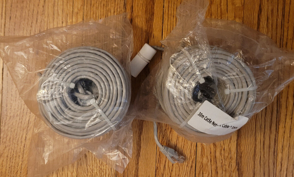 Lorex Cat5e 100FT/30m Network Ethernet Cable for IP Security Camera