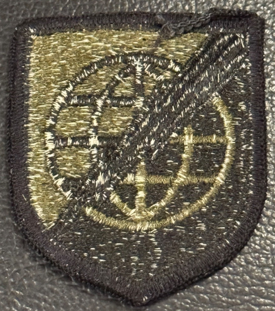US Army Strategic Command Subdued Patch SRATCOM