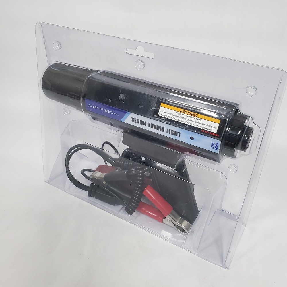 Cen-Tech TIMING LIGHT WITH ADVANCE XENON LIGHT & INDUCTIVE IMPULSE PICK-UP