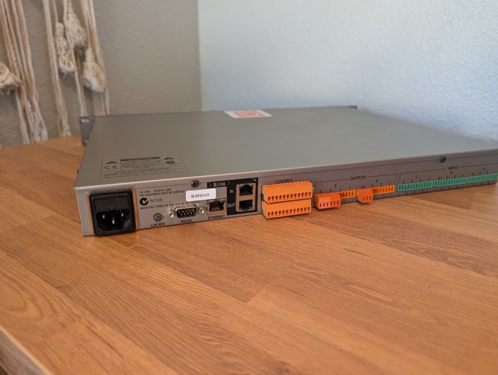 BSS Soundweb London BLU-101 Conferencing Processor with AEC