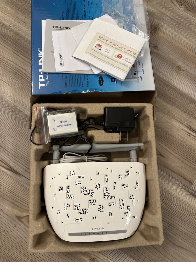 TP Link W8961ND Wireless Modem 300Mpbs