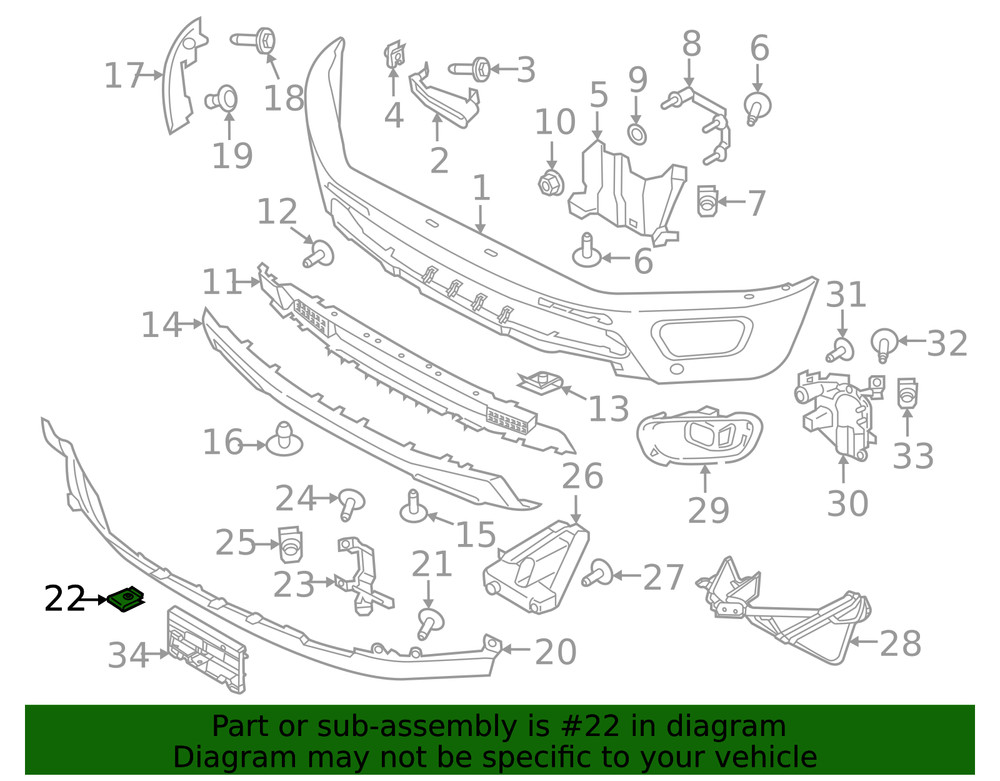 Genuine Ford Eec Module Nut W712324-S439