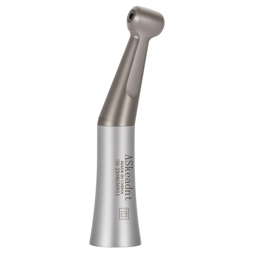 ASkeadnt Dental FX Contra Angle Low Speed Handpiece Push Button 1:1 E-type