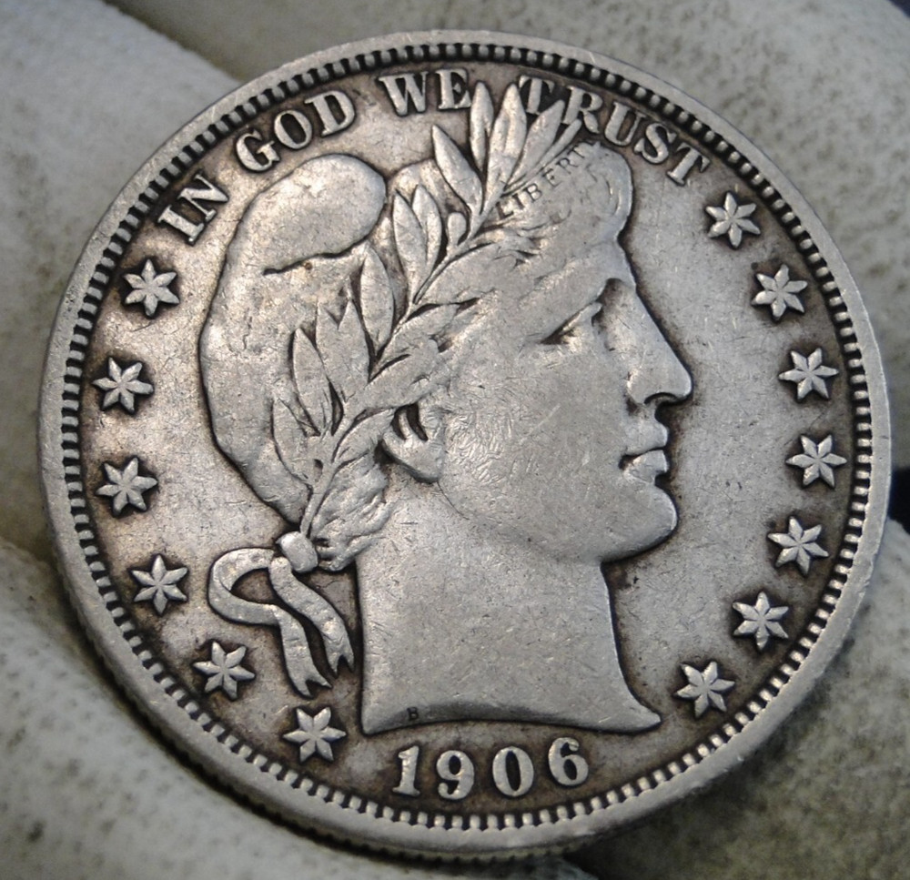1906 Barber Half Dollar