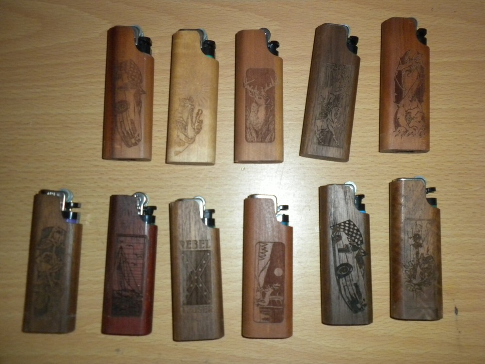 Wayne Carver Wood Lighter holder