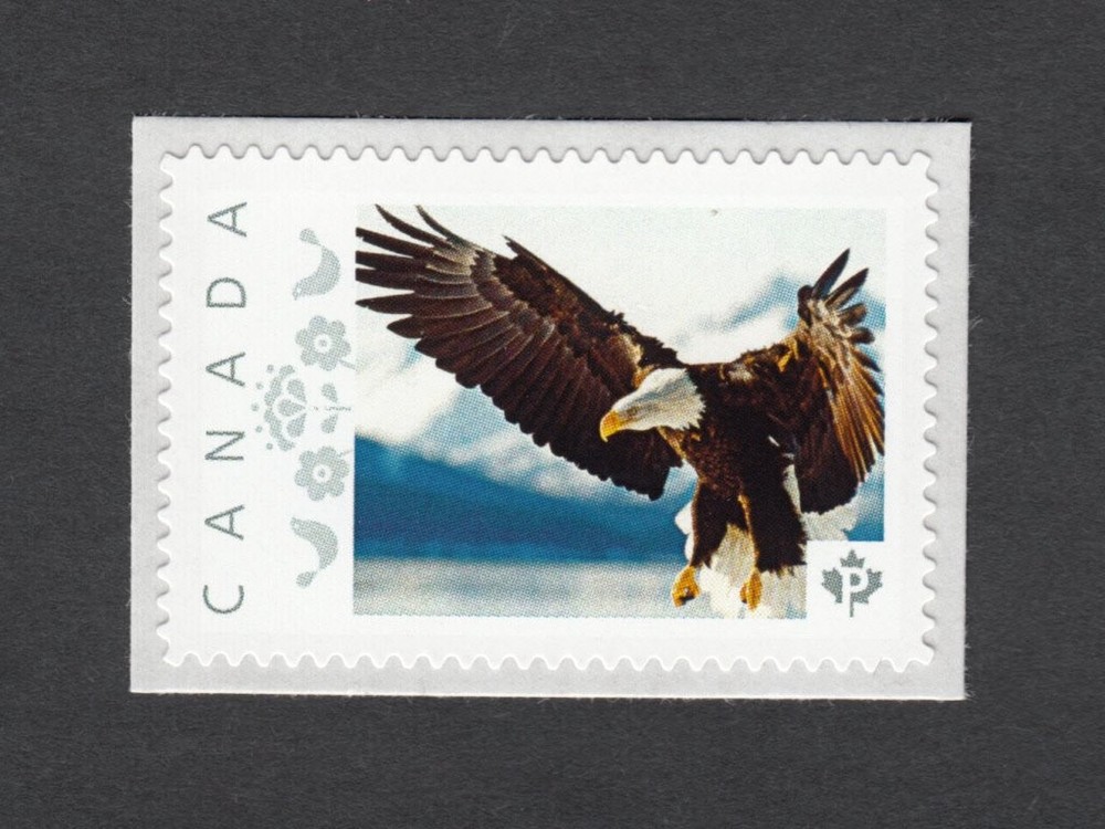 BALD EAGLE * Picture Postage stamp Canada 2014 MNH p7-bd2/3