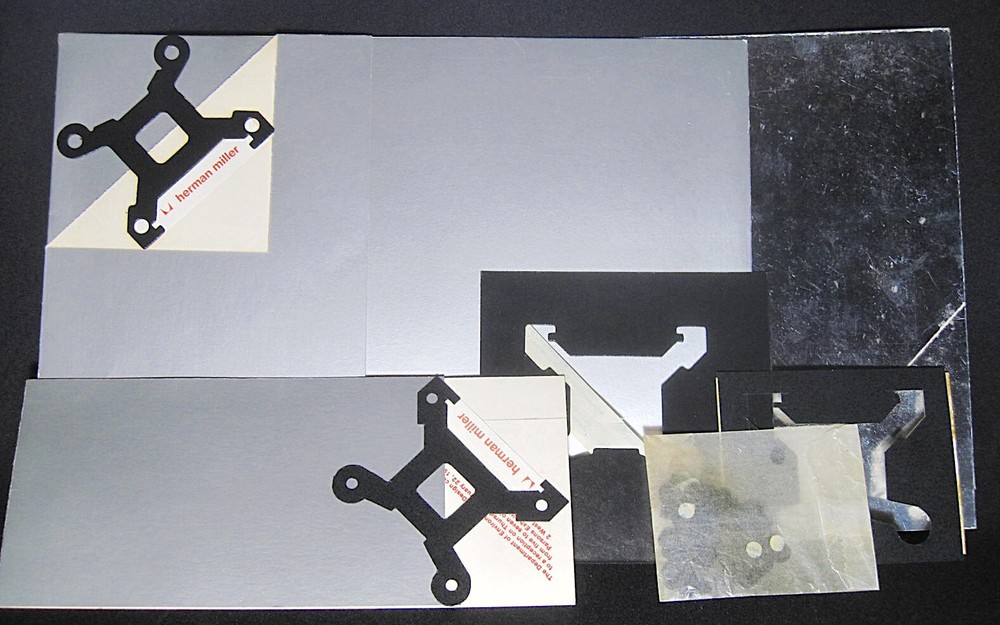 Herman Miller Bruce Burdick Group Presentation Original Design Lot & Final