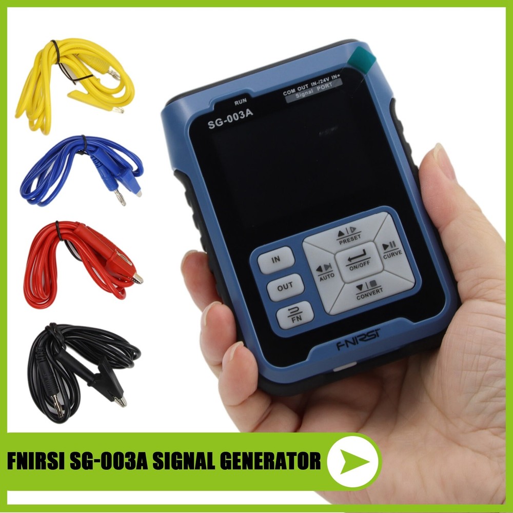 FNIRSI 0-20mA Adjustable Voltage Simulator Signal Generator Sources Transmitter