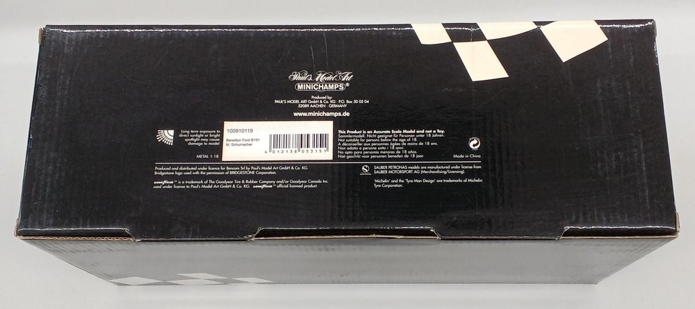 Minichamps Benetton Ford B191