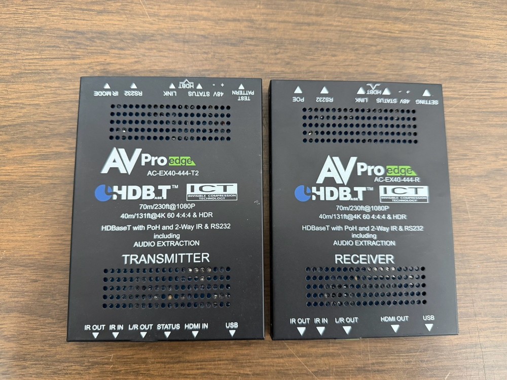 AV Pro edge AC-EX40-444-T2 Transmitter and Receiver