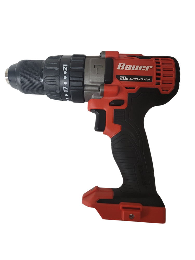 Bauer 20V (Drill/Driver, Hammer Drill/Driver & Hex Compact) - Tools Only -