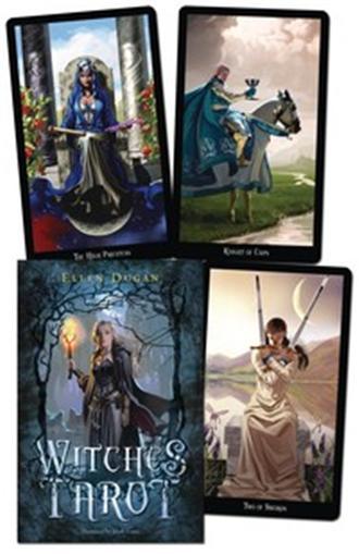 Witches Tarot Kit, Includes Deck & Book, by Ellen Dugan!