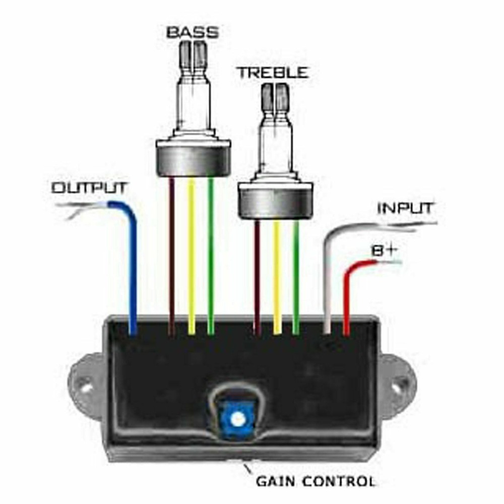 Artec MT2 multi purpose 2 band Equalizer on board Circuit Guitar Piezo pickup