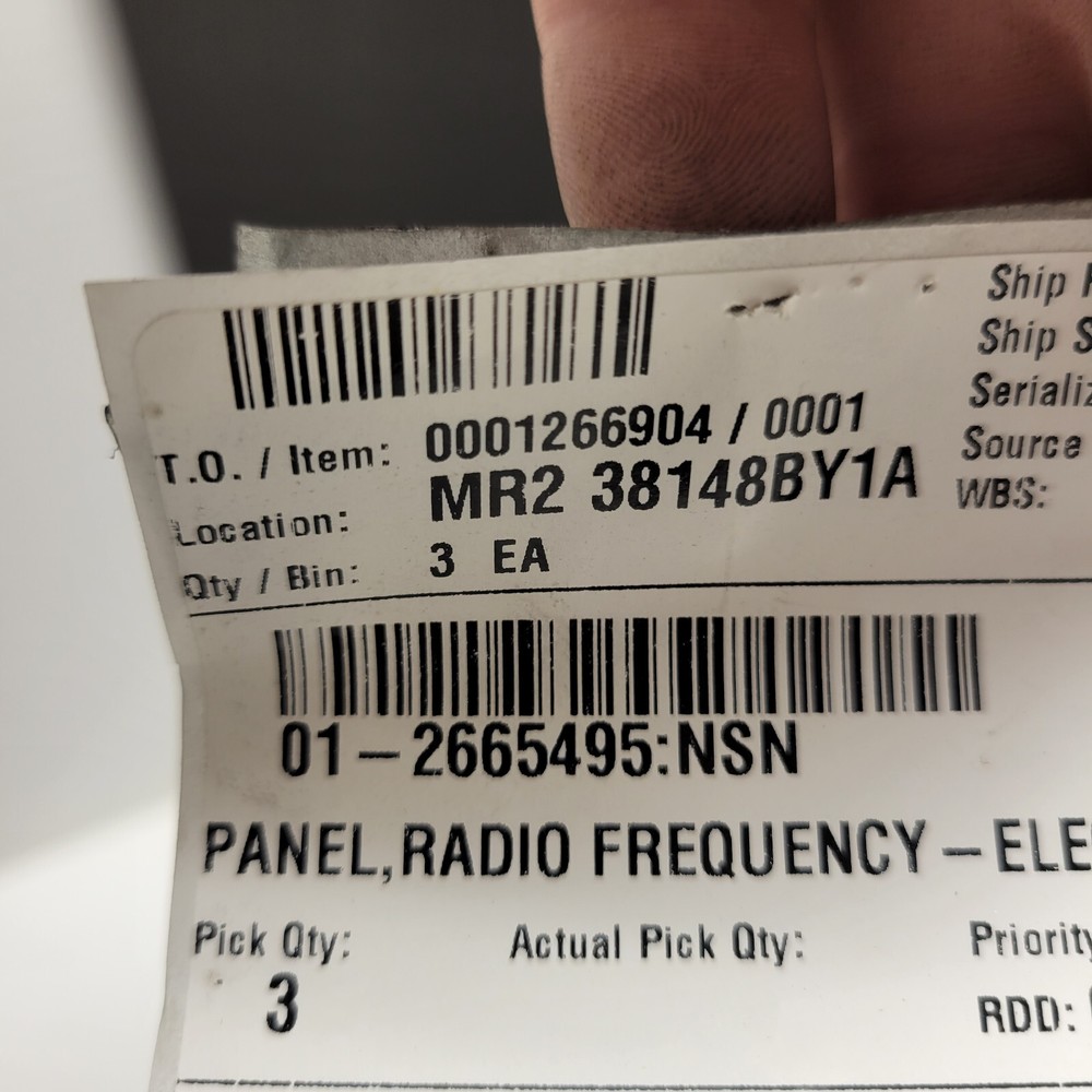 5999-01-266-5495 Radio Frequency/electromagnetic Interference Shield