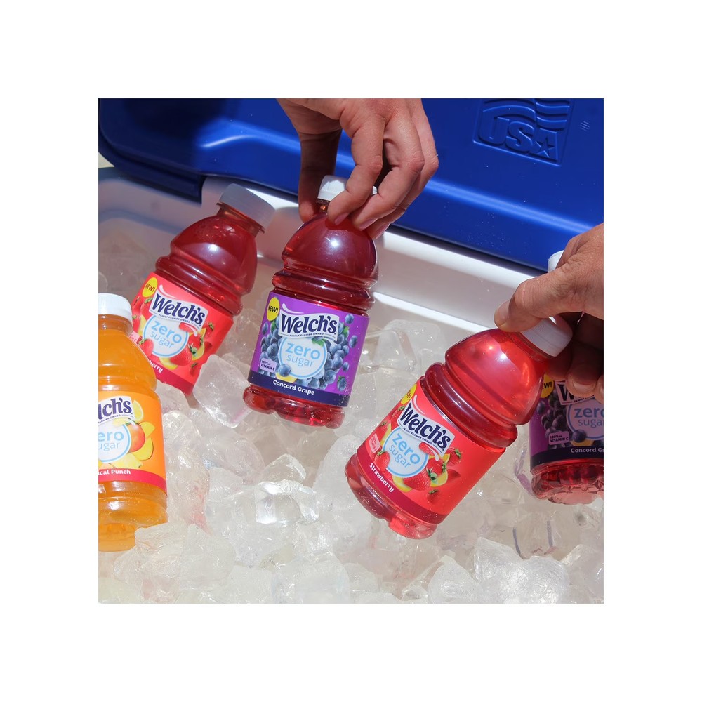 Welch’s Zero Sugar Strawberry Drink Bottle 10 fl oz