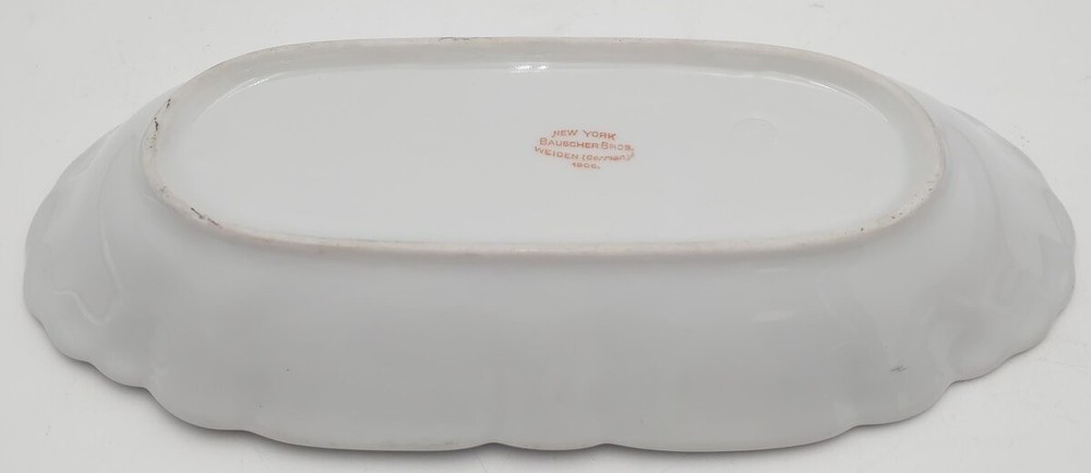 Bauscher Bros. China Pullman Calumet Pattern Celery Dish EX